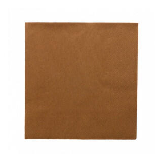 Салфетка двухслойная, гавана, 39*39 см, 100 шт/уп, бумага, Garcia de Pou Испания